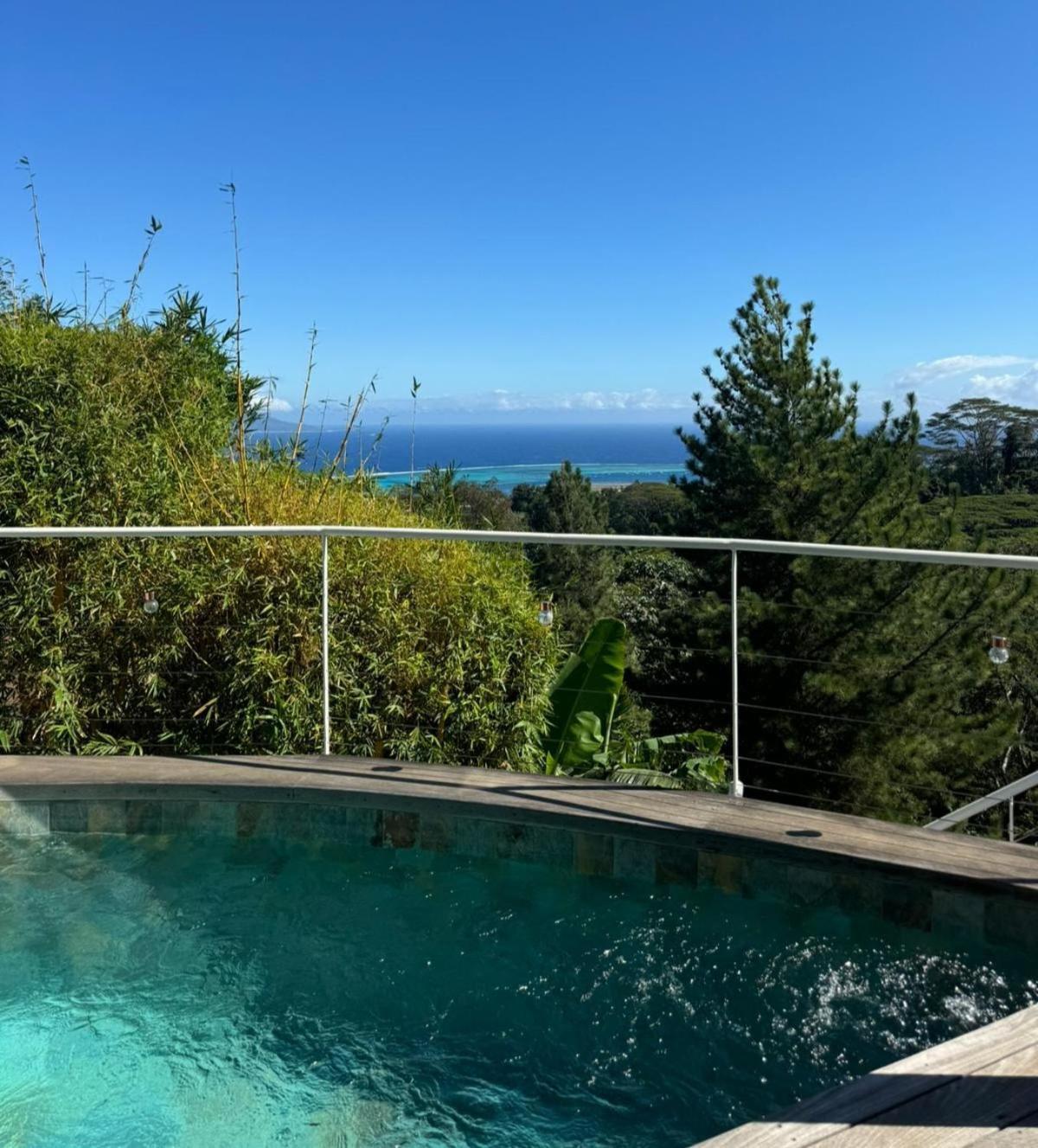 Logement Cosy Avec Piscine Et Vue Tahiti Punaauia Εξωτερικό φωτογραφία